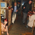 A bar in the city center