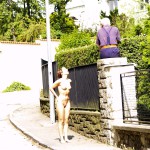 Talking up passers by