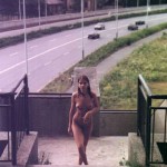 On a railway and pedestrian