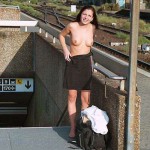 At a railway station