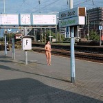 At a railway station