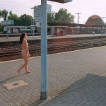 At a railway station