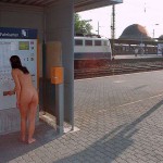 At a railway station