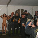 At a biker party