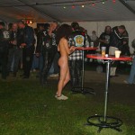 At a biker party