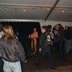 At a biker party