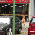 On a small street in the center of Berlin