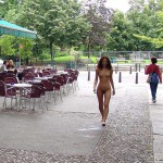 On a small street in the center of Berlin