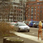 At the main entrance of the zoo