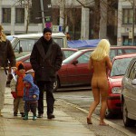 At the main entrance of the zoo