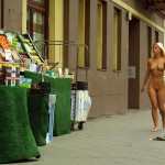 Shopping in a fruit store