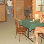 At the billiard club