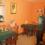 At the billiard club