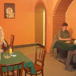 At the billiard club