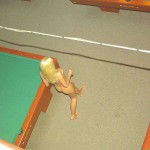 At the billiard club