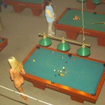 At the billiard club