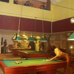 At the billiard club
