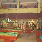 At the billiard club