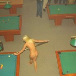 At the billiard club