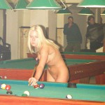 At the billiard club