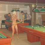 At the billiard club