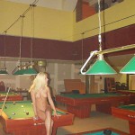 At the billiard club