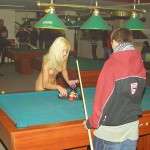 At the billiard club