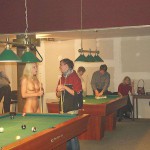 At the billiard club