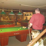 At the billiard club