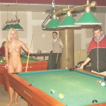 At the billiard club