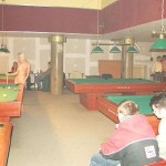 At the billiard club
