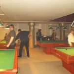 At the billiard club