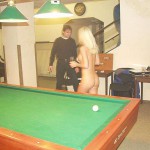 At the billiard club