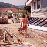 On a construction site