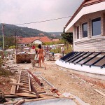 On a construction site