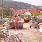 On a construction site