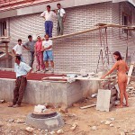 On a construction site