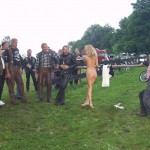 At a biker party