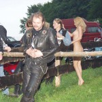 At a biker party