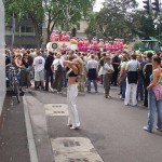At a parade CSD 2003