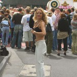 At a parade CSD 2003