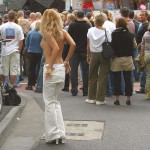 At a parade CSD 2003