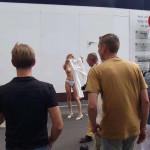 At a parade CSD 2003