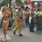 At a parade CSD 2003