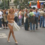At a parade CSD 2003