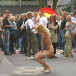 At a parade CSD 2003