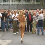 At a parade CSD 2003