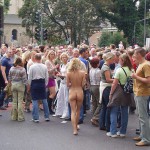 At a parade CSD 2003