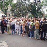 At a parade CSD 2003
