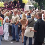 At a parade CSD 2003